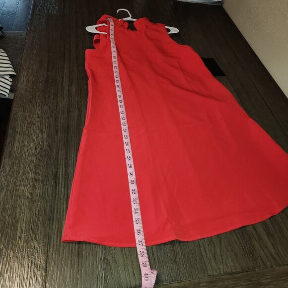 Tuckernuck Poppy Red Blythe Dress NWT Med - Picture 2 of 7